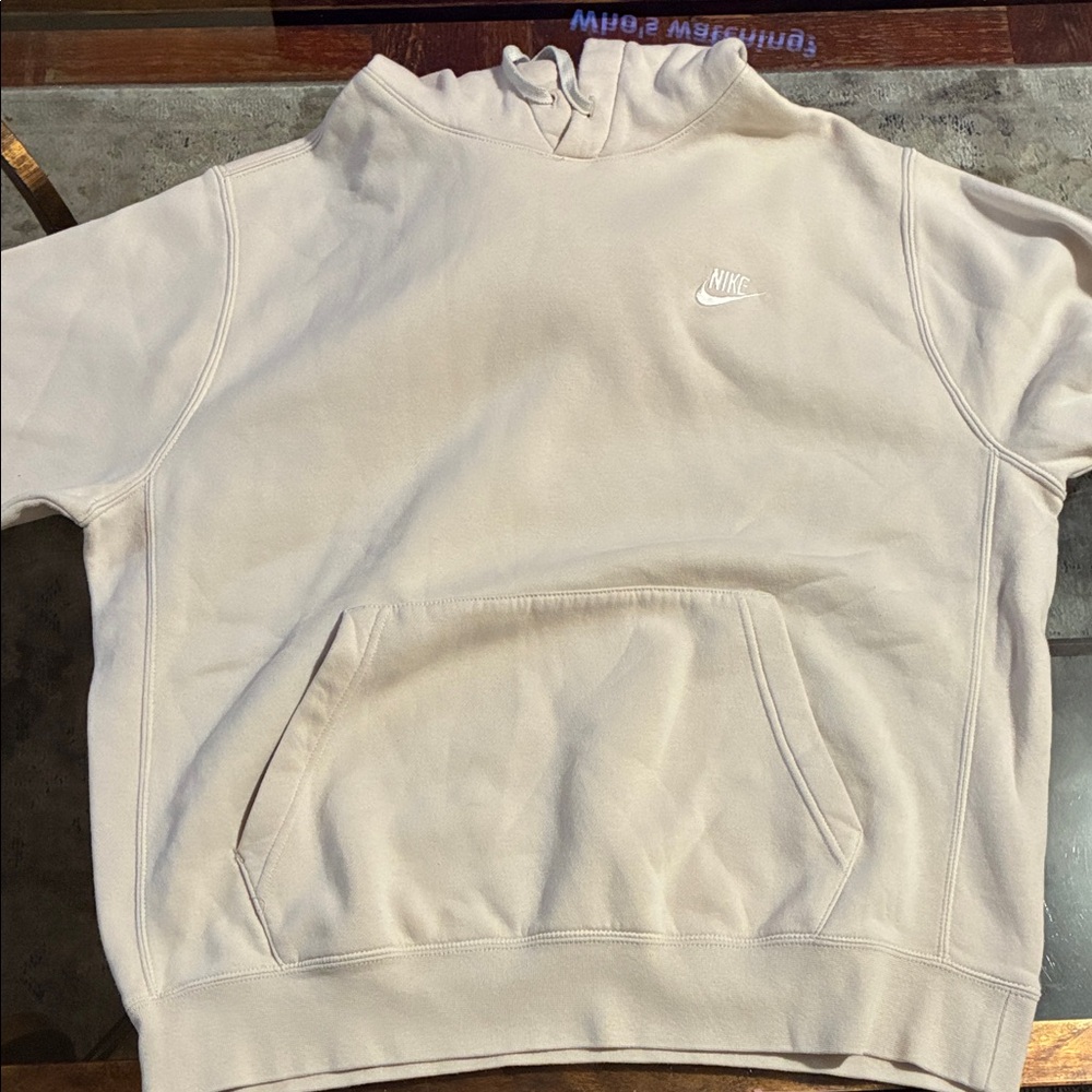 Nike Men's Off-White Pullover Sweater
